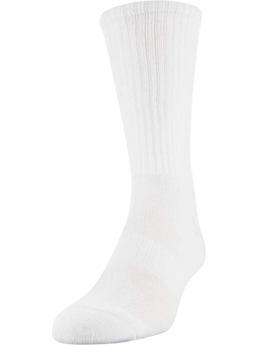 Men's Performance Crew Socks - 12 Pairs, Moisture-Wicking, Comfortable Fit